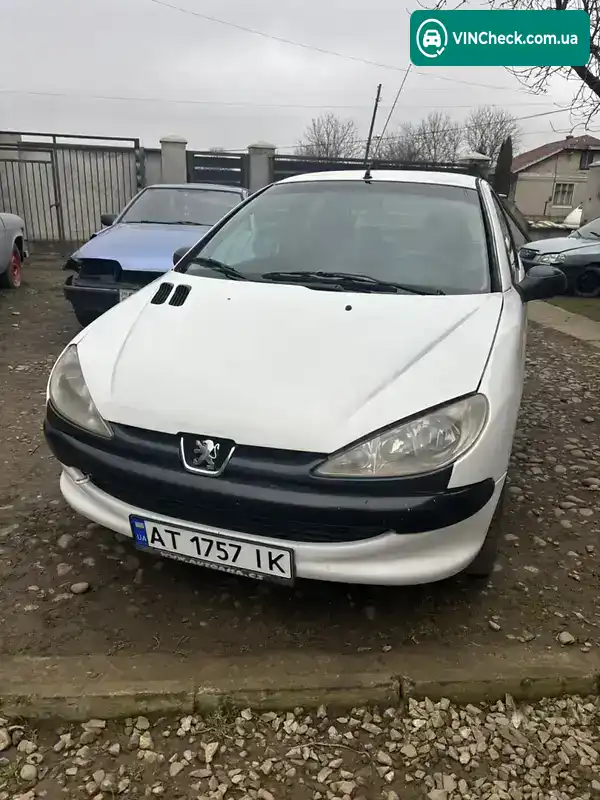 Peugeot 206 2004, фото з оголошення 1 з 10, VIN VF32CHFXF44040338