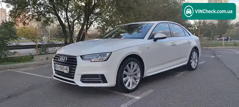 Audi A4 2018, фото з оголошення 1 з 13, VIN WAUKMAF45JA208395