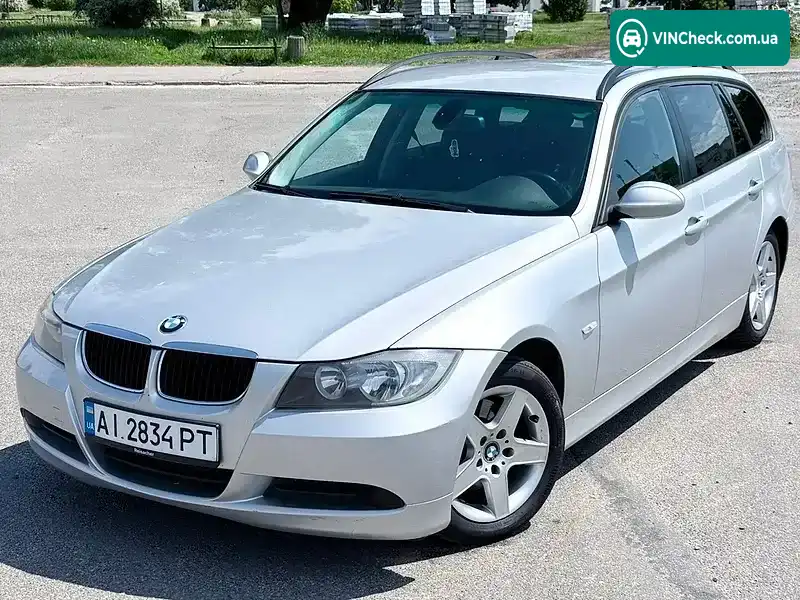 BMW 3 Series 2007, фото з оголошення 1 з 7, VIN WBAVU51090A305509