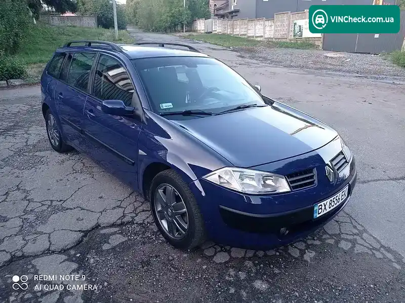 Renault Megane 2005, фото з оголошення 2 з 20, VIN VF1KM0J0H34343168