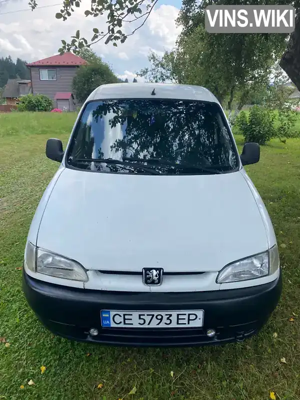Peugeot Partner 1998, фото з оголошення 1 з 10, VIN VF35BD9BD60058411