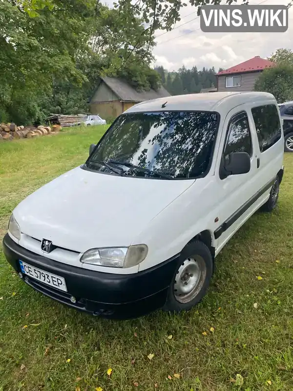 Peugeot Partner 1998, фото з оголошення 2 з 10, VIN VF35BD9BD60058411