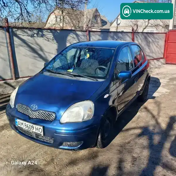 Toyota Yaris 2004, фото з оголошення 1 з 11, VIN VNKKV12370A352887