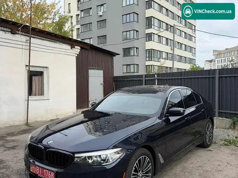 BMW 5 Series 2020, фото з оголошення 2 з 17, VIN WBAJB1C03LCD49270