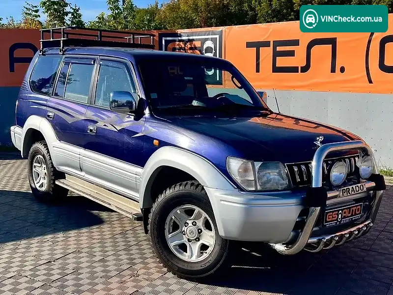 Toyota Land Cruiser Prado 1997, фото з оголошення 1 з 17, VIN JTB11VJ95V0022027