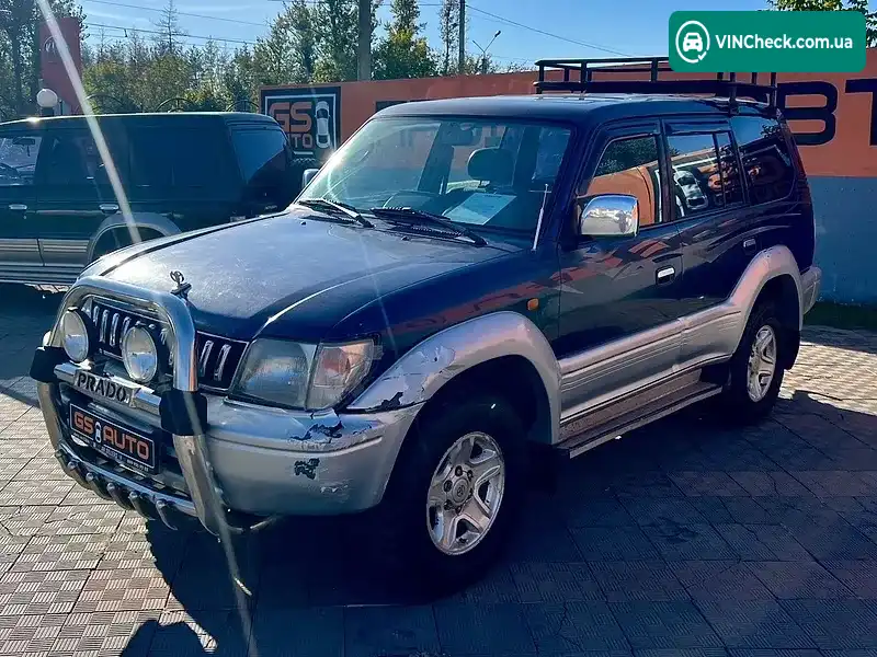 Toyota Land Cruiser Prado 1997, фото з оголошення 2 з 17, VIN JTB11VJ95V0022027