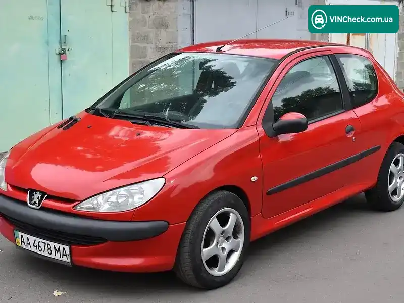 Peugeot 206 2005, фото з оголошення 1 з 17, VIN VF32CKFWA44873068