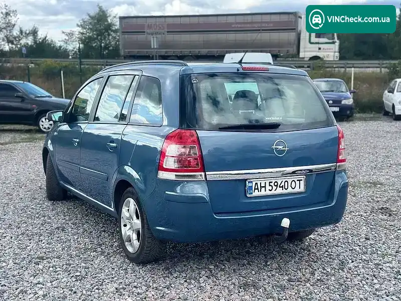 Opel Zafira 2008, фото з оголошення 2 з 10, VIN W0L0AHM7582164257