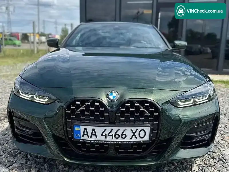 BMW 4 Series 2022, фото з оголошення 2 з 20, VIN WBA71AP080CJ90911