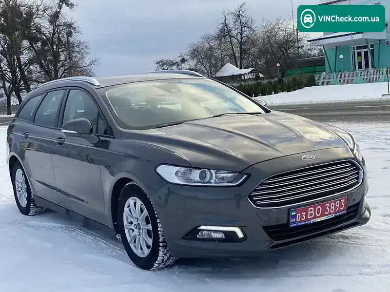 Ford Mondeo 2016, фото з оголошення 1 з 20, VIN WF0FXXWPCFNE60137