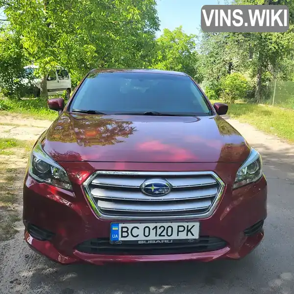 Subaru Legacy 2017, фото з оголошення 1 з 9, VIN 4S3BNAD60H3012027