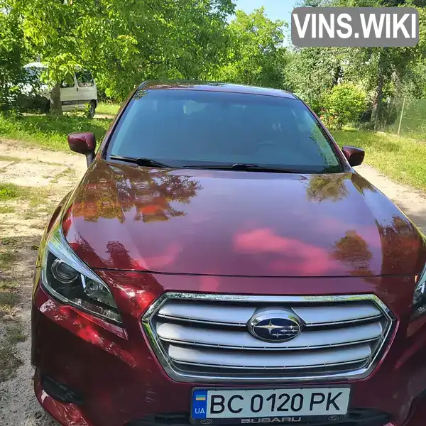 Subaru Legacy 2017, фото з оголошення 2 з 9, VIN 4S3BNAD60H3012027