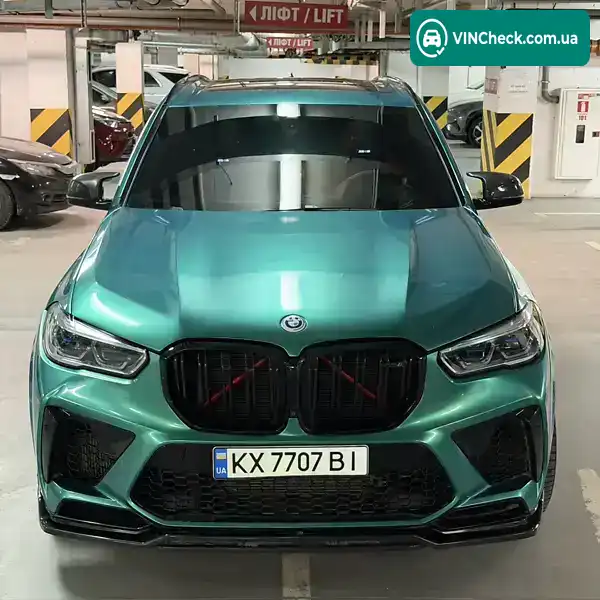 BMW X5 M 2022, фото з оголошення 2 з 18, VIN 5YMJU0C0XN9K98782