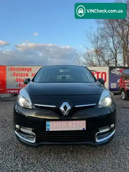 Renault Scenic 2015, фото з оголошення 2 з 21, VIN VF1JZ16B652528698