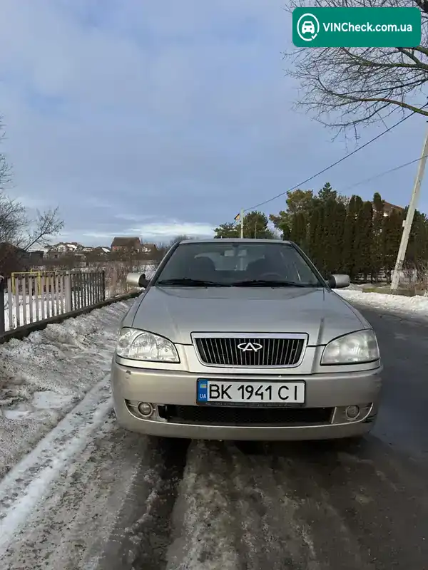 Chery Amulet 2008, фото з оголошення 2 з 12, VIN Y6DDA11A88D056905
