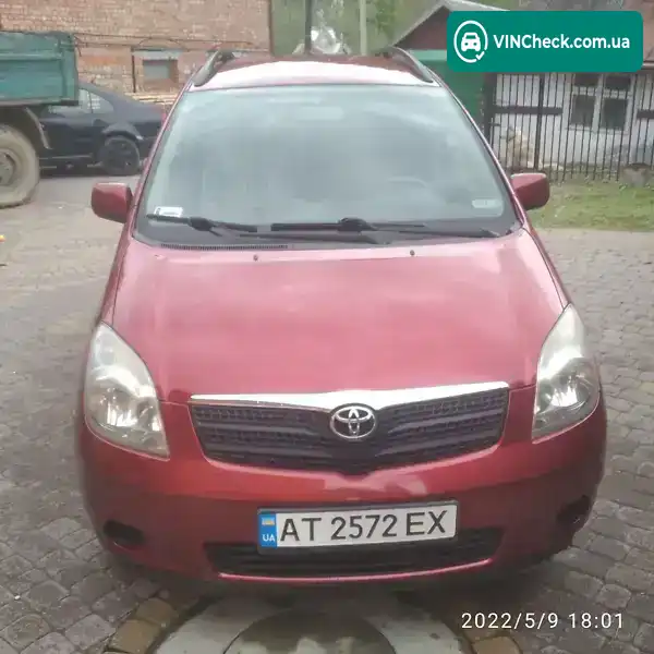 Toyota Corolla Verso 2002, фото з оголошення 1 з 10, VIN JTDEX28E800010143