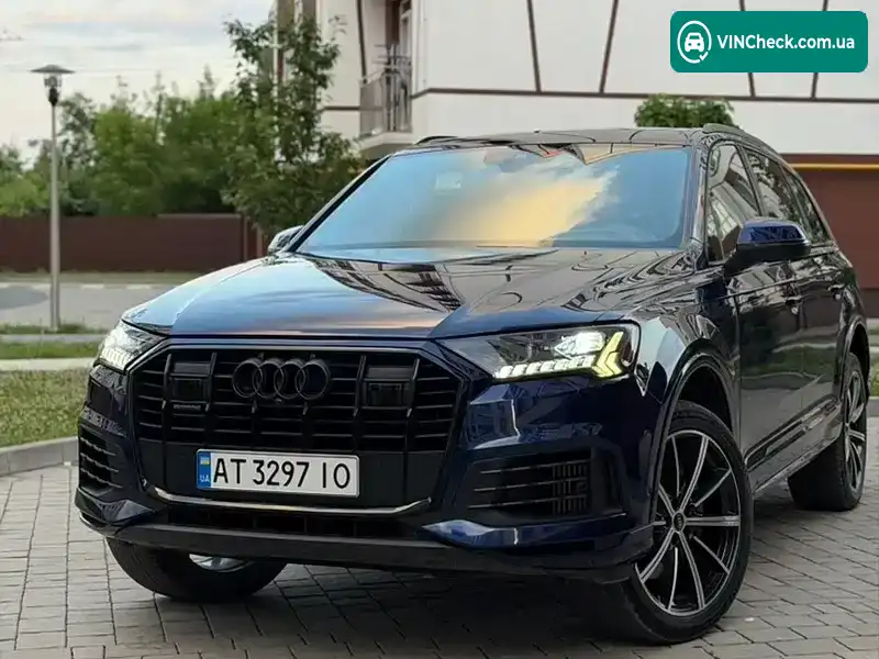 Audi Q7 2021, фото з оголошення 2 з 20, VIN WA1VXAF77MD039088