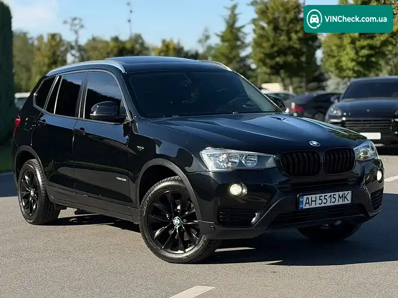 BMW X3 2017, фото з оголошення 1 з 8, VIN 5UXWX9C34H0W70192