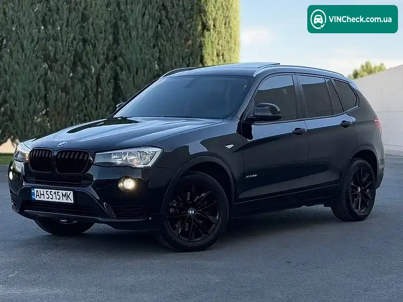 BMW X3 2017, фото з оголошення 2 з 8, VIN 5UXWX9C34H0W70192