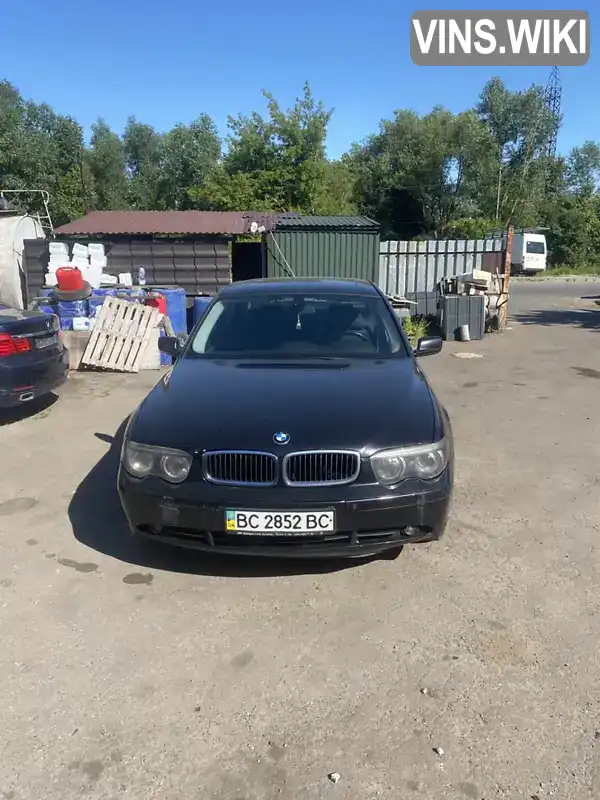 BMW 7 Series 2003, фото з оголошення 1 з 6, VIN WBA66110003878280