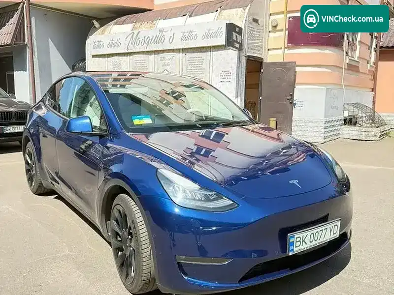 Tesla Model Y 2021, фото з оголошення 2 з 16, VIN 5YJYGDEE0MF246872
