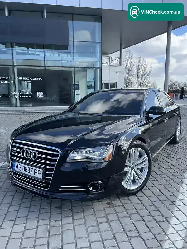 Audi A8 2014, фото з оголошення 1 з 20, VIN WAUR2AFDXEN011676