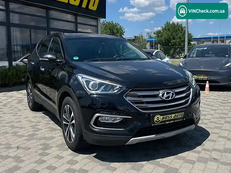 Hyundai Santa FE 2016, фото з оголошення 1 з 20, VIN KMHSU81XDHU682837