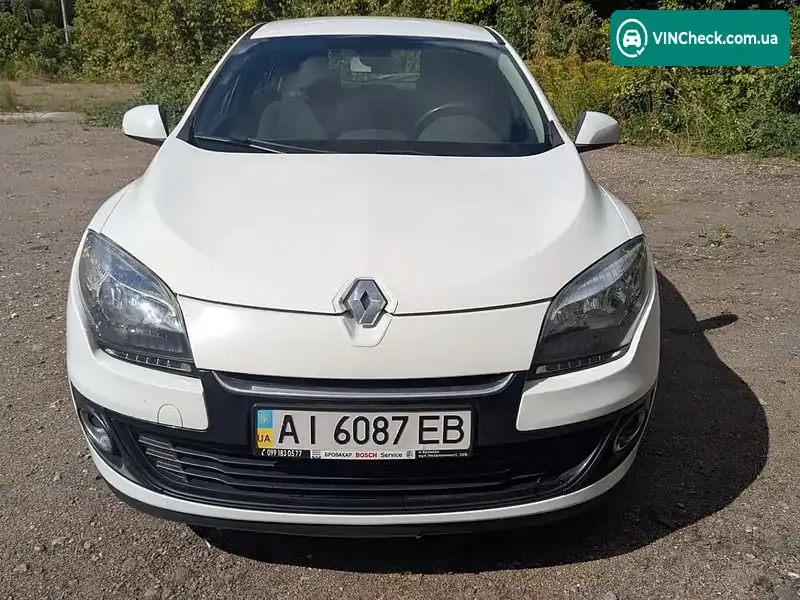 Renault Megane 2012, фото з оголошення 1 з 14, VIN VF1BZAR0547932719