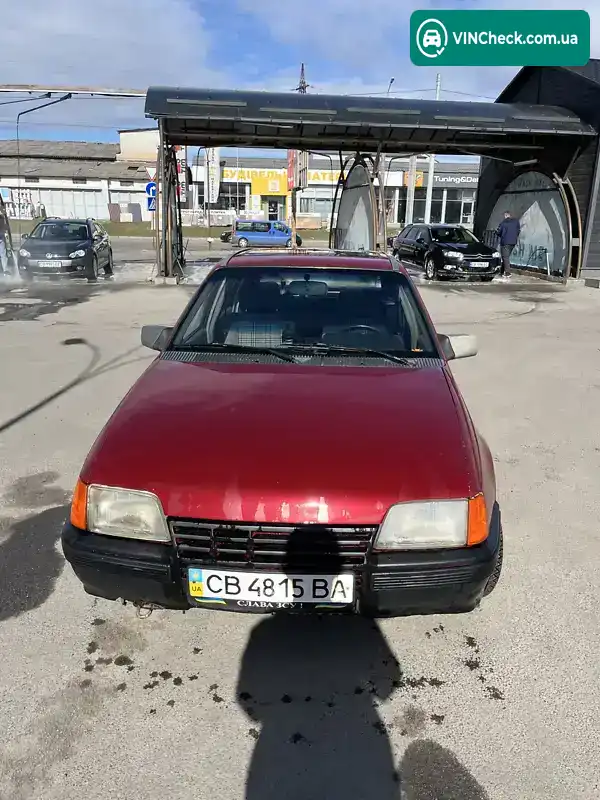 Opel Kadett 1986, фото з оголошення 1 з 15, VIN W0L000034G2565954