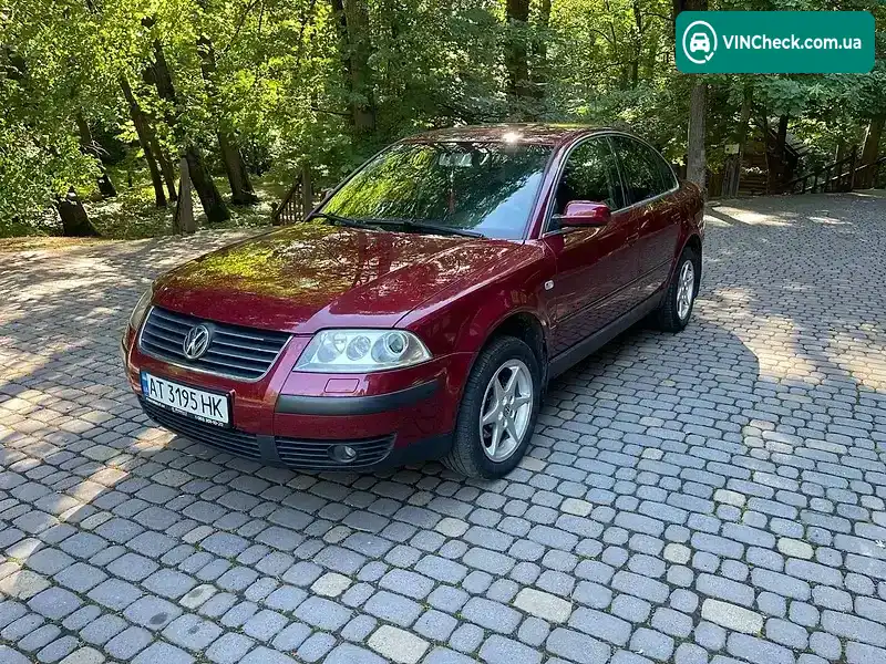 Volkswagen Passat 2002, фото з оголошення 1 з 10, VIN WVWZZZ3BZ3P293748
