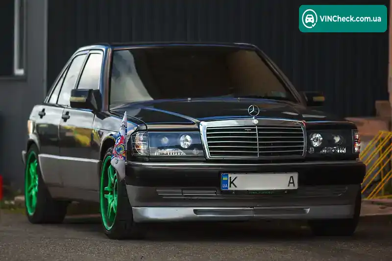 Mercedes-Benz 190 1989, фото з оголошення 1 з 21, VIN WDB2010241F589790
