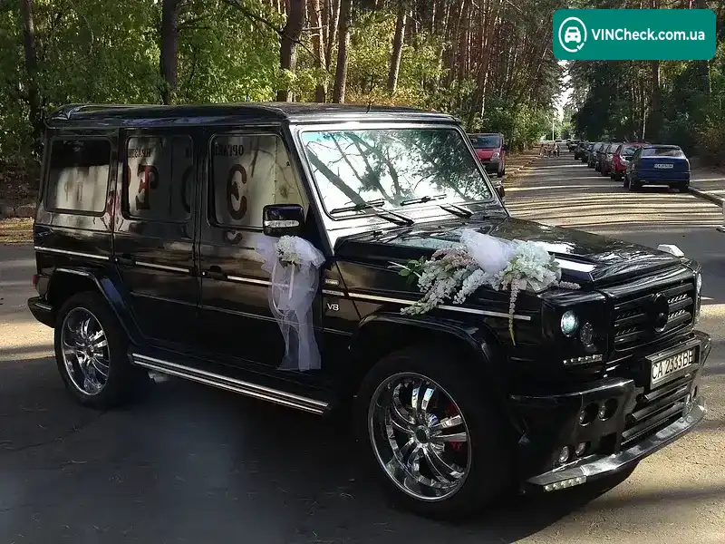 Mercedes-Benz G-Class 2001, фото з оголошення 1 з 20, VIN WDB4632481X123575