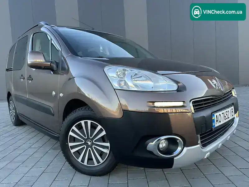 Peugeot Partner 2013, фото з оголошення 1 з 20, VIN VF37J9HP8DJ813272