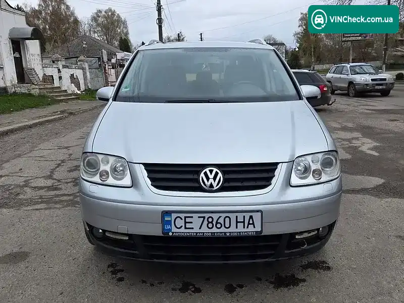 Volkswagen Touran 2005, фото з оголошення 2 з 20, VIN WVGZZZ1TZ6W077050
