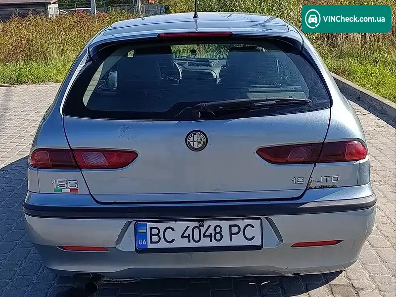Alfa Romeo 156 2001, фото з оголошення 2 з 20, VIN ZAR93200001258675