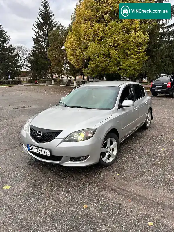 Mazda 3 2003, фото з оголошення 1 з 6, VIN JMZBK14Z541108277