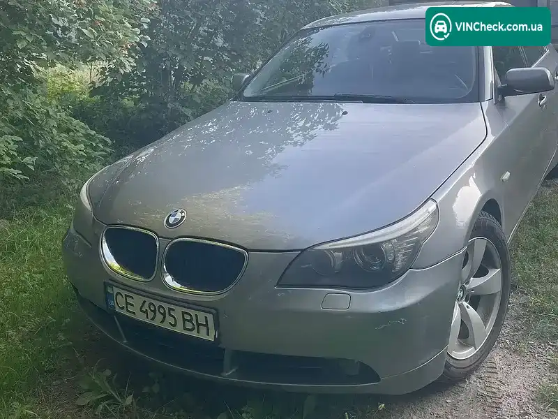 BMW 5 Series 2004, фото з оголошення 1 з 8, VIN WBSDE91000GJ19544
