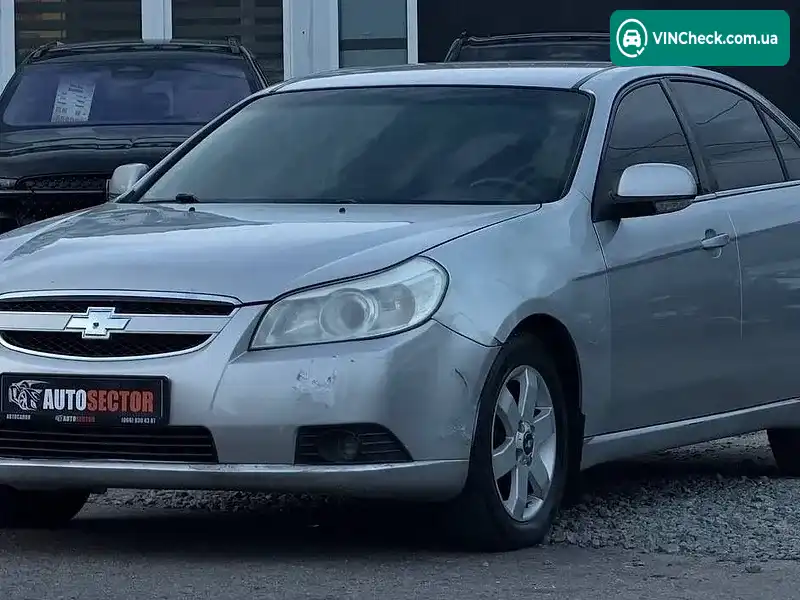 Chevrolet Epica 2007, фото з оголошення 2 з 20, VIN Y6DLF69KE8B076621