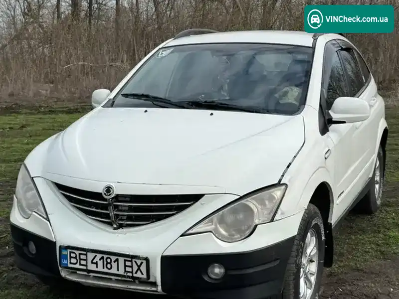 SsangYong Actyon 2010, фото з оголошення 1 з 8, VIN Y7WCJEA60A0003673