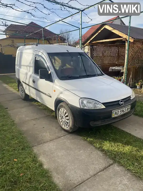 Opel Combo 2002, фото з оголошення 1 з 14, VIN W0L0XCF2523005640