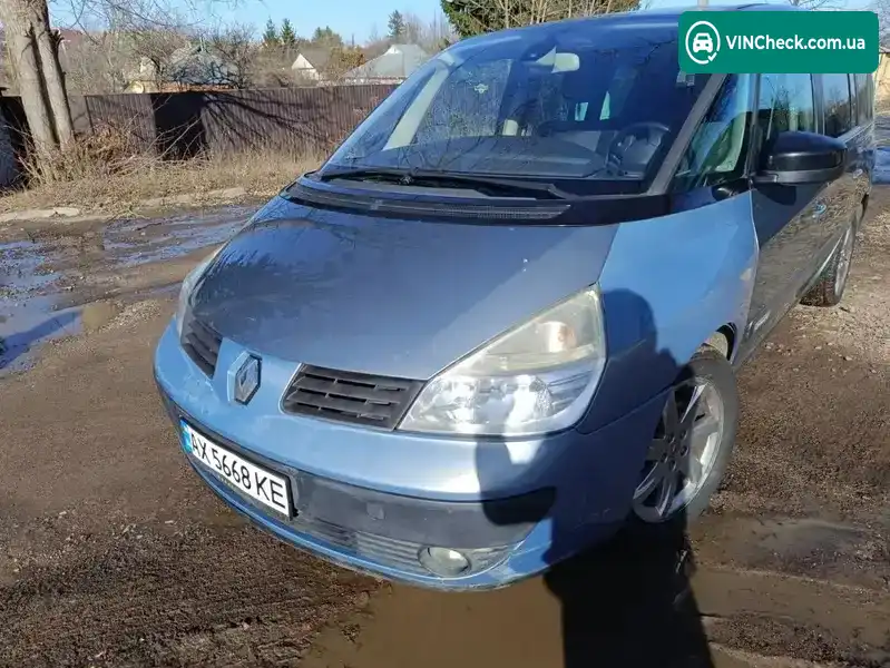 Renault Espace 2012, фото з оголошення 2 з 16, VIN VF1JK1HC646713877