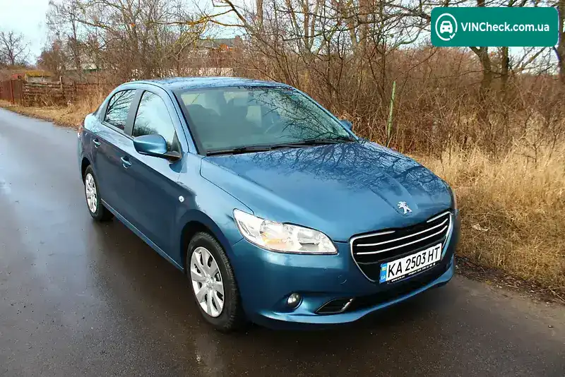 Peugeot 301 2016, фото з оголошення, VIN VF3DD9HP0GJ764856