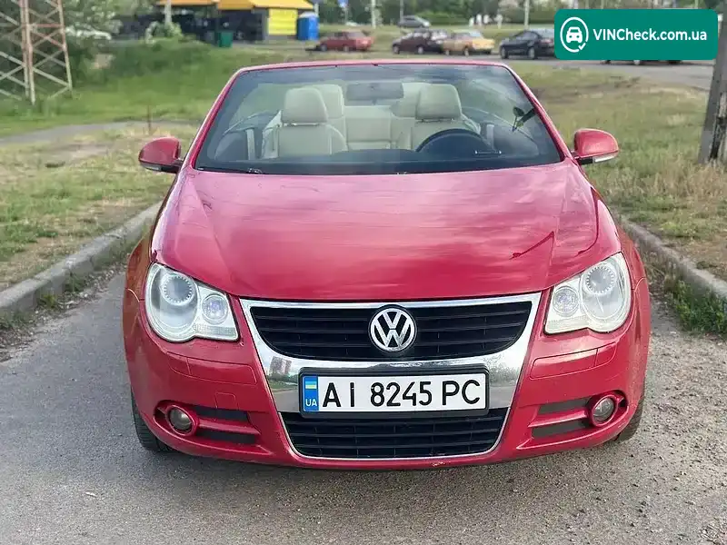 Volkswagen Eos 2008, фото з оголошення 2 з 17, VIN WVWZZZ1FZ8V022879