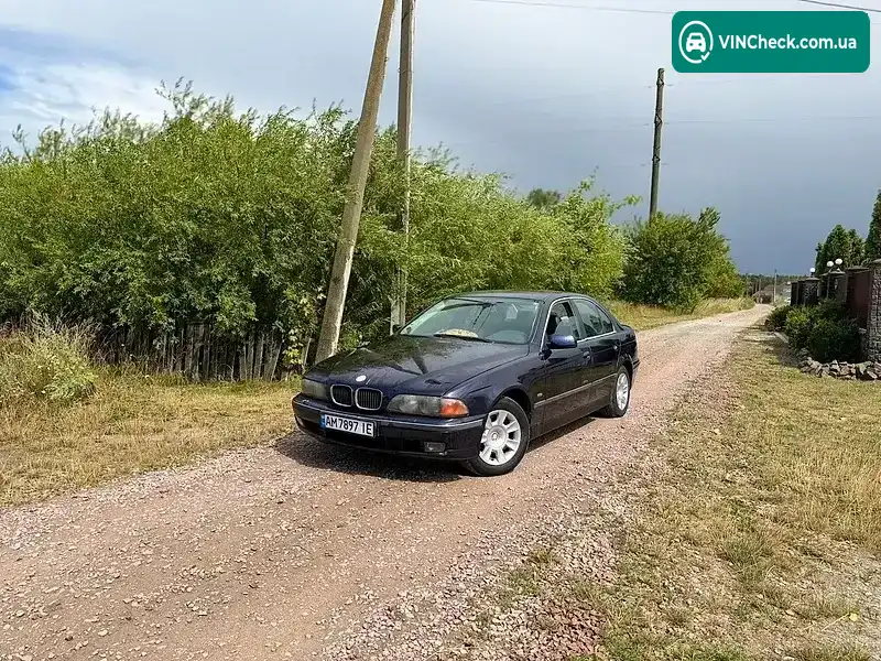 BMW 5 Series 1998, фото з оголошення 1 з 18, VIN WBADF71080BS59554