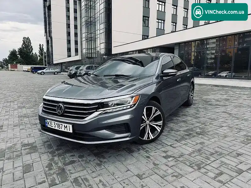 Volkswagen Passat 2021, фото з оголошення 1 з 15, VIN 1VWSA7A38MC016956