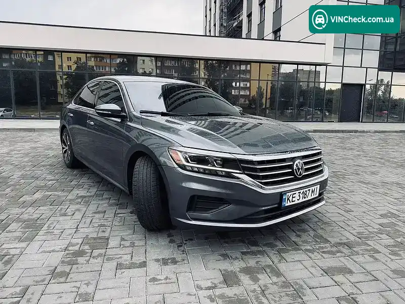 Volkswagen Passat 2021, фото з оголошення 2 з 15, VIN 1VWSA7A38MC016956
