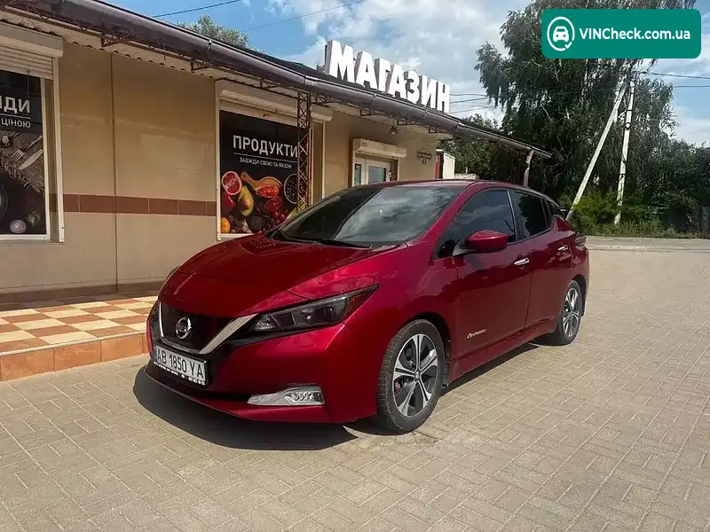 Nissan Leaf 2018, фото з оголошення 1 з 5, VIN 1N4AZ1CP9JC305365