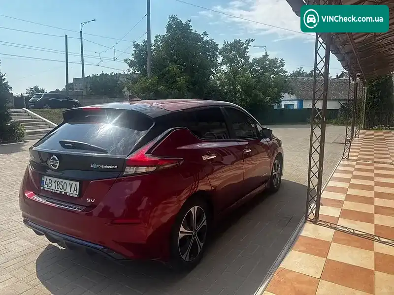 Nissan Leaf 2018, фото з оголошення 2 з 5, VIN 1N4AZ1CP9JC305365