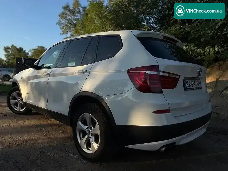 BMW X3 2011, фото з оголошення 1 з 20, VIN 5UXWX5C51BLK59493