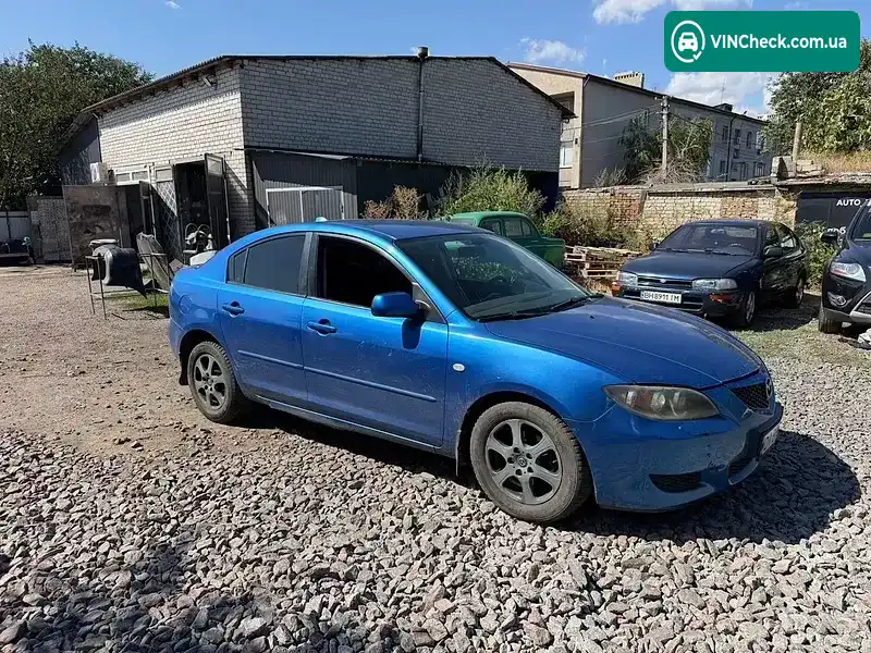 Mazda 3 2006, фото з оголошення 1 з 6, VIN JMZBK12Z261360641